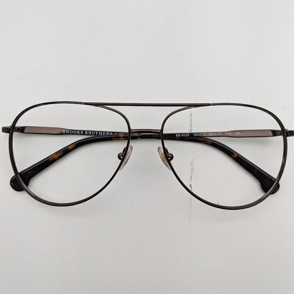 🕶️Frame only! Brooks Brothers BB4025 Aviator Sunglasses 58/14-140 / JLE212🕶️​